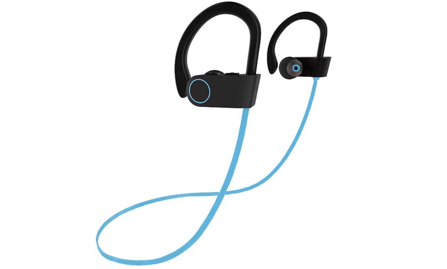 Image 3: Wireless Bluetooth Sport Earphones
