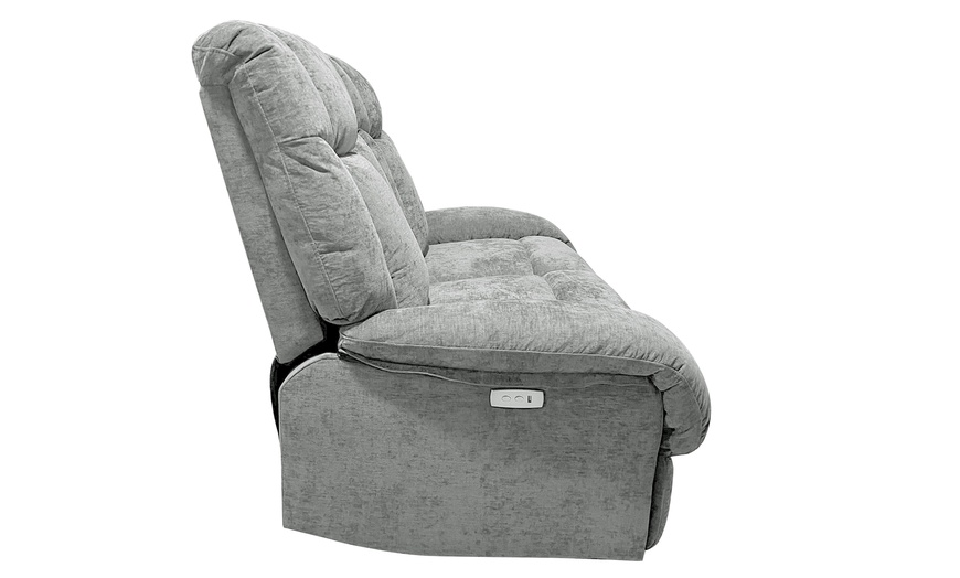 Image 13: DS Living Torino Electric Recliner Sofa Range