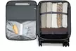 KONO Lightweight Soft Shell Suitcase Set With TSA Lock And Wet/Dey Compartment - Second Medium