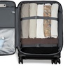 Image 7: KONO Lightweight Soft Shell Suitcase Set TSA Lock Wet/Dey Compartment