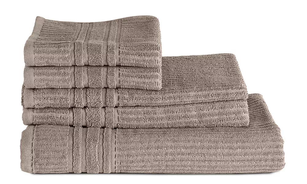 5er-Set Baumwoll-Handtücher