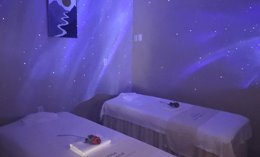 Image 8: Massages for 1 or 2 with Hot Towels, Organic Massage Oil and Lemon Tea