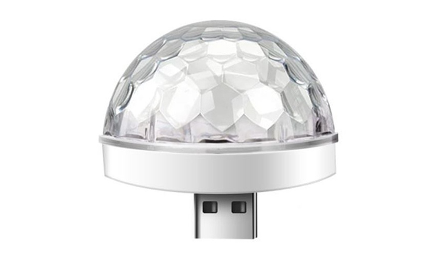 Image 3: Mini USB Party Disco Light