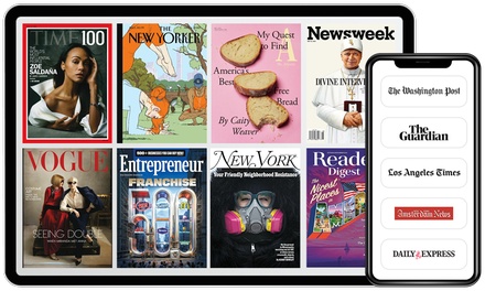 One Month Unlimited Online Subscription Major US & Global Titles - Magzter Inc.