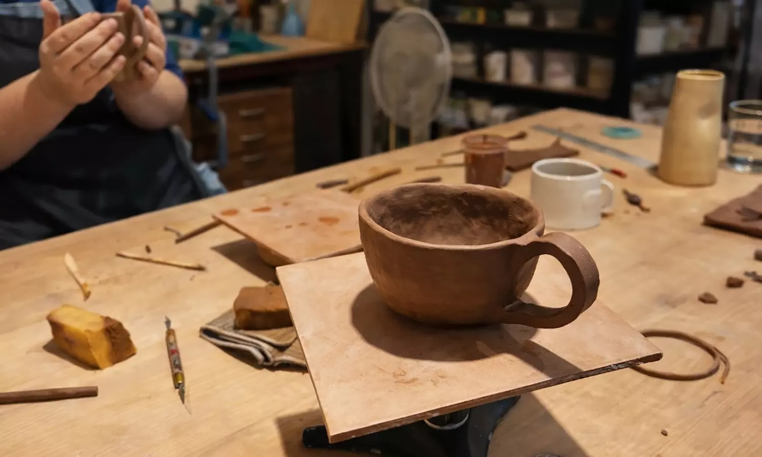 Taller de iniciación a la cerámica de 2 horas para 1 o 2 personas