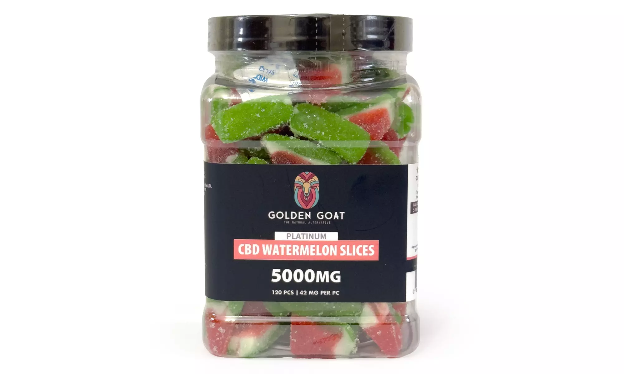 100% Organic CBD-Infused Sweet Watermelon Gummy Candy (250MG - 12000MG)