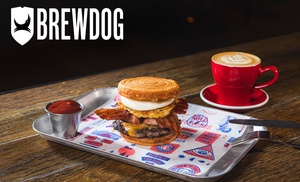 BrewDog Weekend Brunch Deal (Sat/Sun Only) For 2 - 24 Locations!