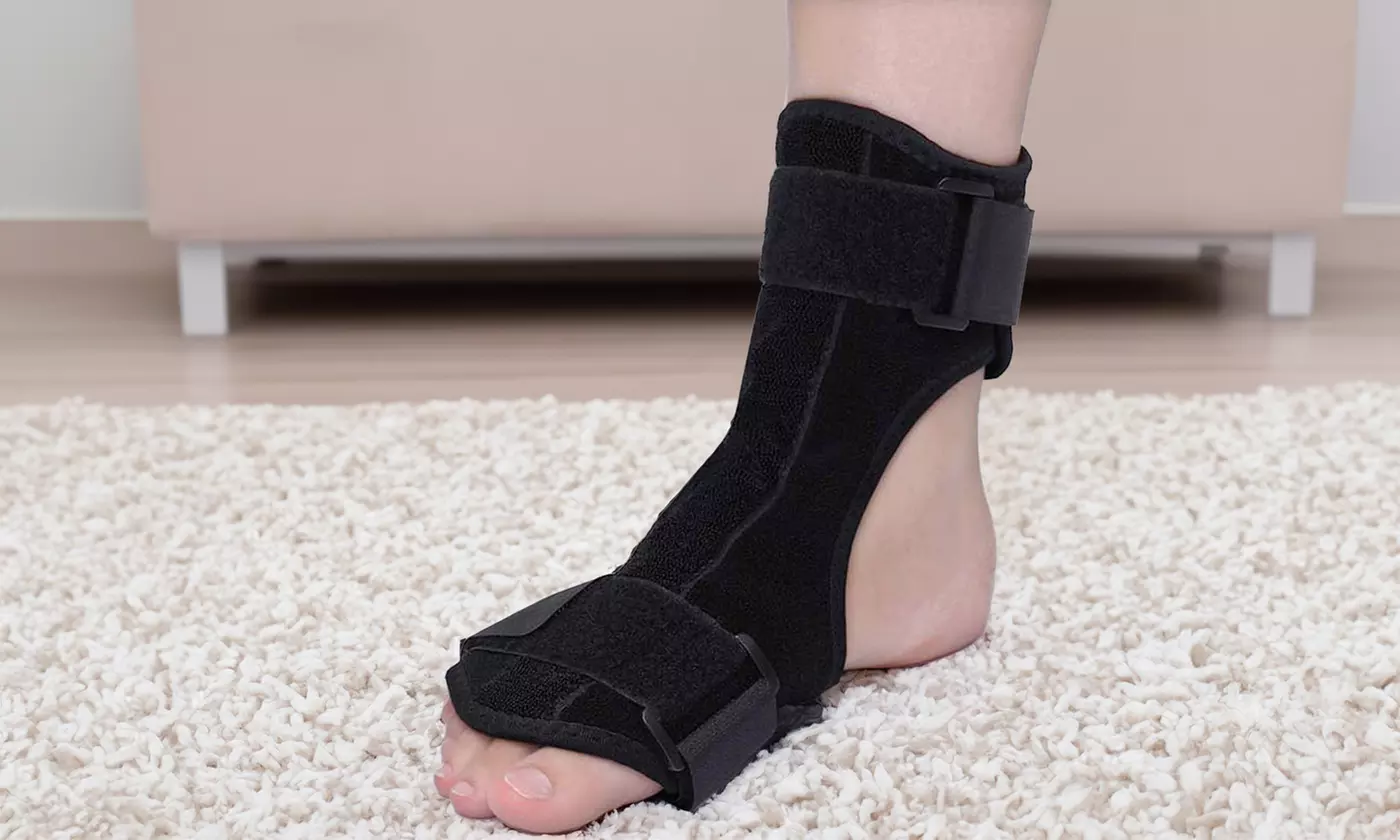 Night Splint Foot Brace Strap Plantar Fasciitis Drop Sprain Support Pain Relief