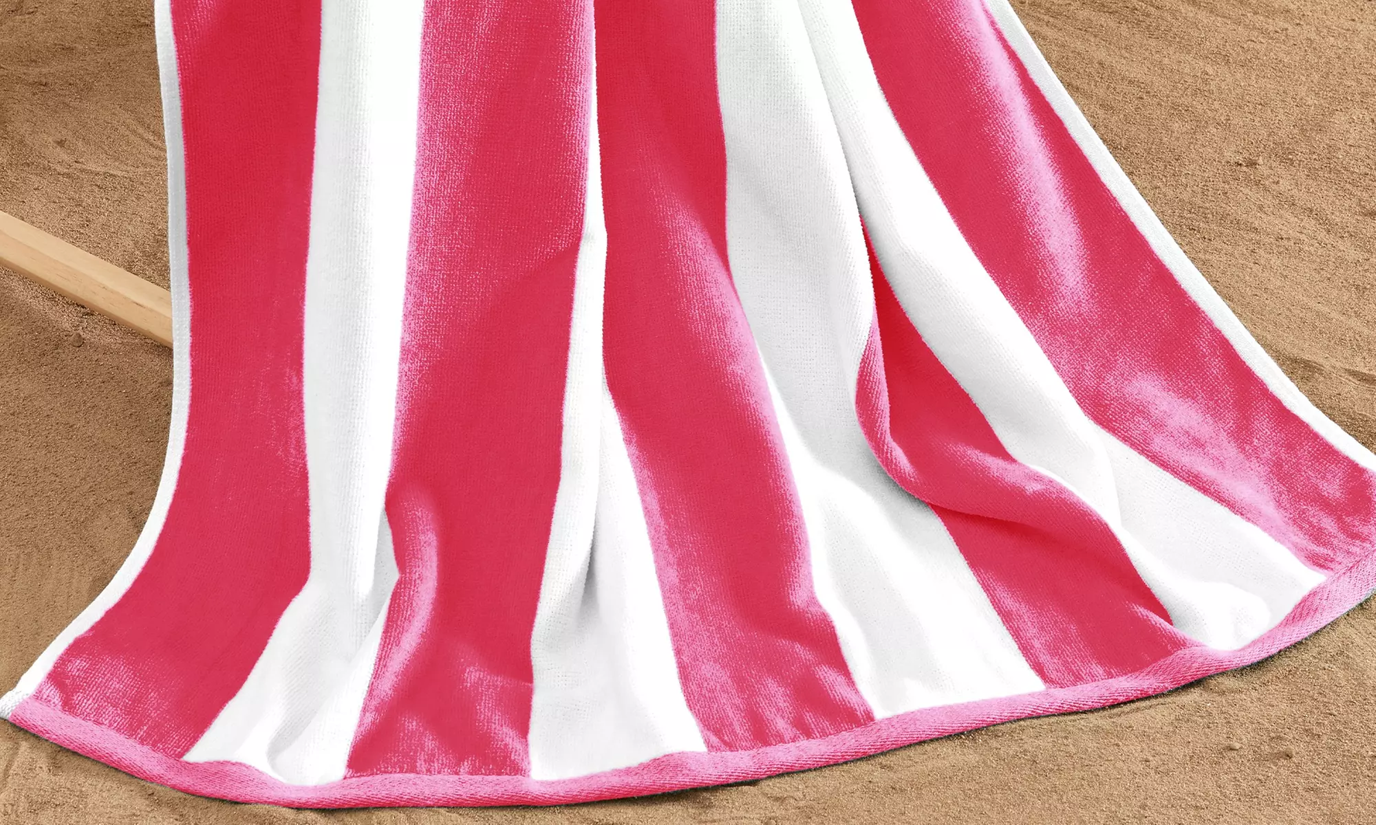 FreshFolds Four Pack Cotton Velour Beach Towels