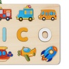 Image 9: Personalized Wooden Name Puzzle Board by Justyling Up to 81% Off