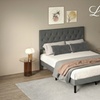 Image 5: Levede Minimalist Upholstered Bed Frame Collection