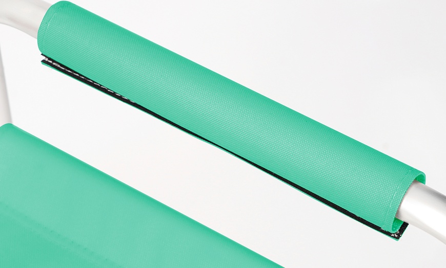 Image 7: Klapstoel met bekerhouder