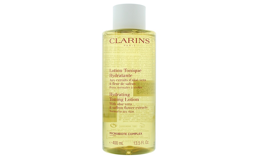 Image 1: Clarins Hydrating Toning Lotion 400ml