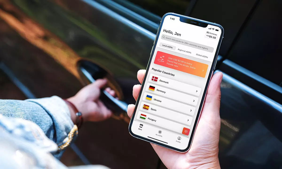 Airmoney Credit for Use with Airalo eSIM App (Calls & Data) – Stay Connected Anywhere! - Primary Image
