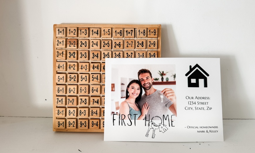 Image 6: Personalized Just Moved Announcement Cards, 24–200