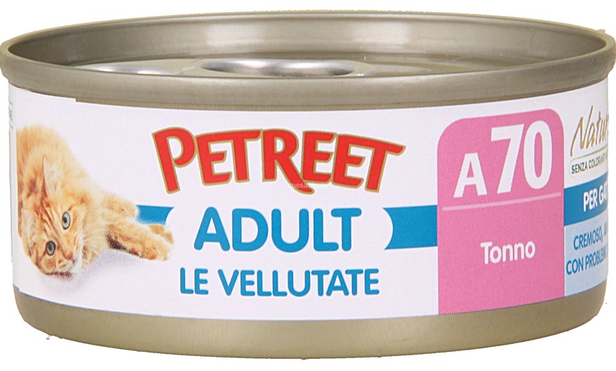 Image 18: Box Petreet per gatti con 60 scatolette da gusti misti
