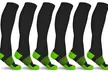 xFit Solid Copper-Infused Knee-High Compression Socks (6 Pairs) - Second Medium