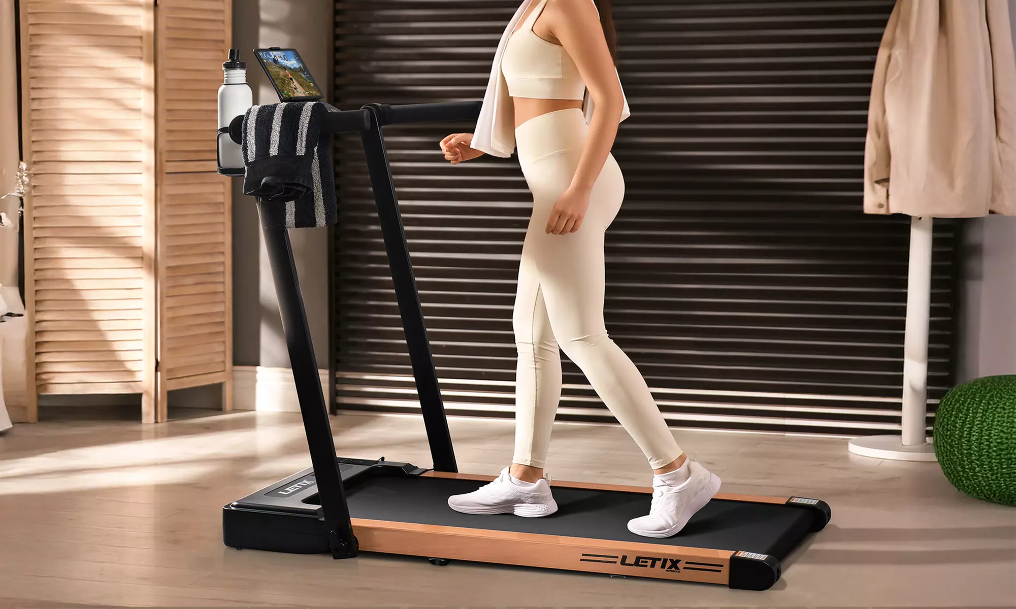 Tapis Roulant 2-en-1 FoldPro par Letix, incl. livraison - Primary Image