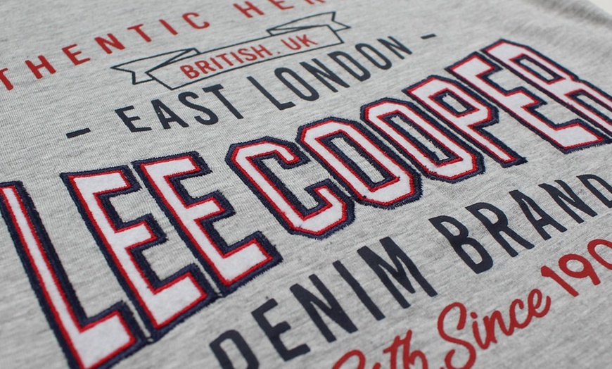 Image 11: Camiseta de tirantes para niños Lee Cooper