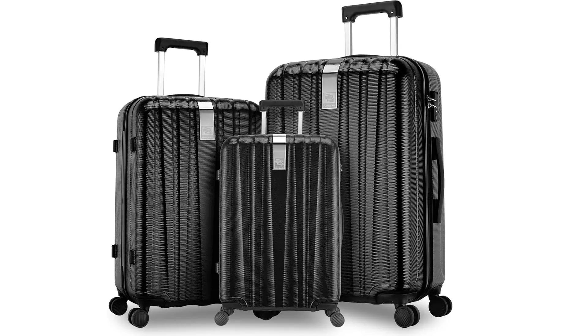 Set van 3 koffers met harde buitenkant van het merk Royalty Line