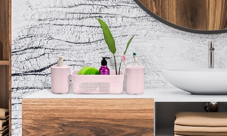 Set 3 pezzi per il bagno disponibile in 3 colori