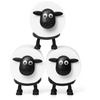 Image 4: One or Three Packs of Sheep Design Toilet Roll Holders