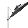 Image 9: Outsunny Cantilever Parasol with Solar or LED Lights