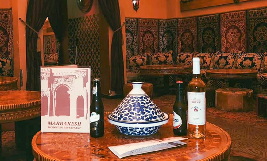 Image 15: Savor a 3-Course Moroccan Dinner with Drink for Two Four or Six