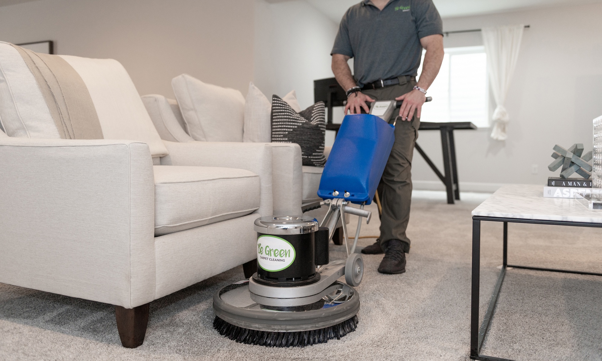 Eco-Friendly Carpet Cleaning for 3 - 6 Rooms (Hallway Included)