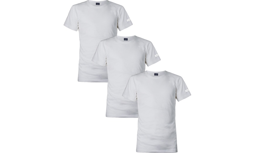 Image 11: Set di 3 canotte o t-shirt da uomo i 100% cotone di Navigare