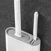 Image 6: One or Two Packs of Wall-Mounted Toilet Cleaning Brush Kits