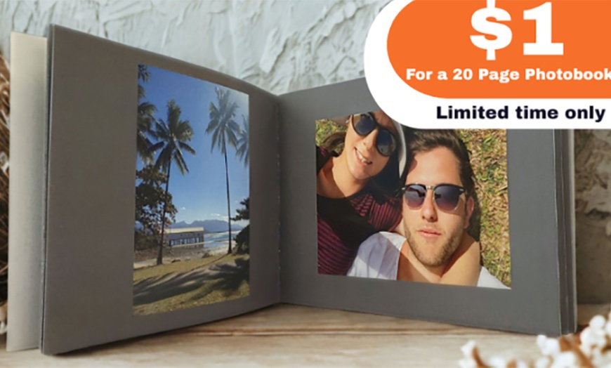 Image 1: $1 for a 20-Page Photobook