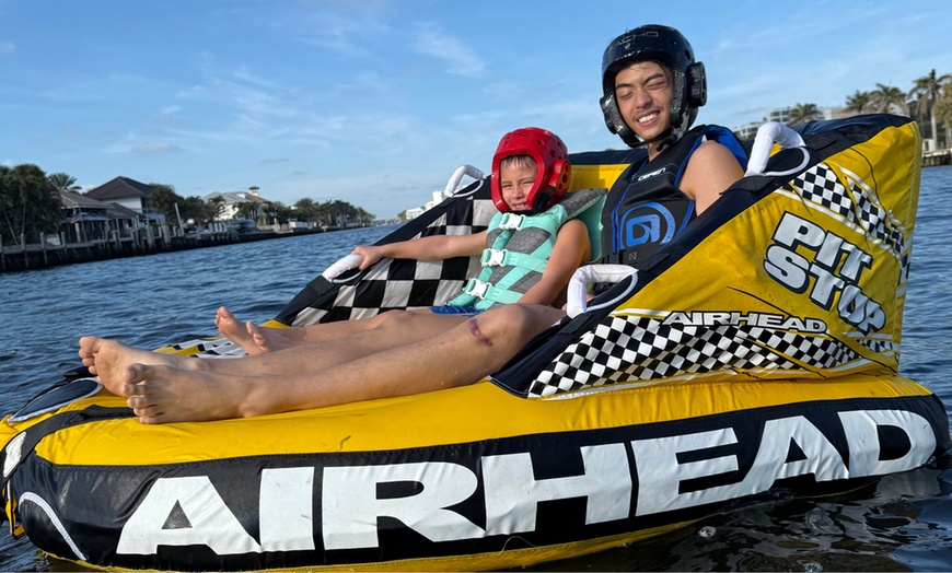 Image 1: Up to 33% Off on Water Skiing / Water Tubing at HIGHONWATER LLC