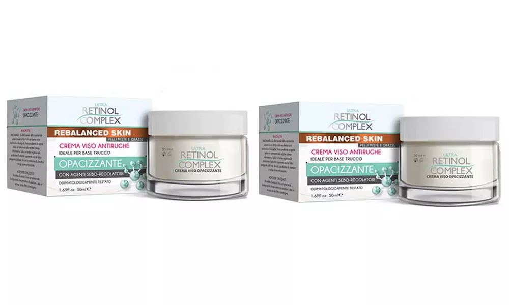 2 creme viso antirughe Retinol Complex a scelta