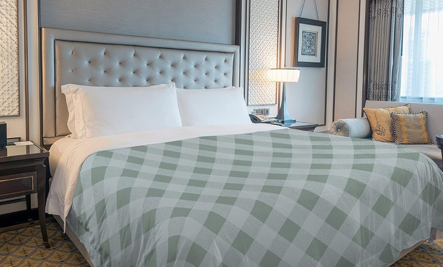 Image 14: Tagesdecke aus Piqué-Baumwolle für Frühling und Sommer