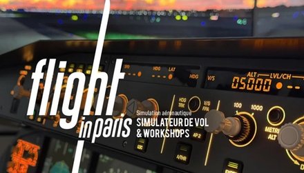 Simulateur A330-320 : pack "Découverte" - 45 min. - Flight In Paris