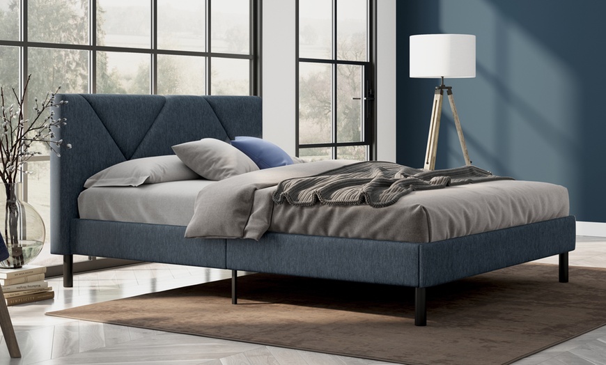 Image 11: Lit en tissu "Ric"