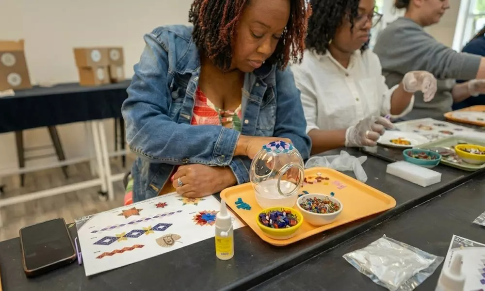 Create and Take Home Your Own Turkish Mosaic Lamp for One, Two or Four