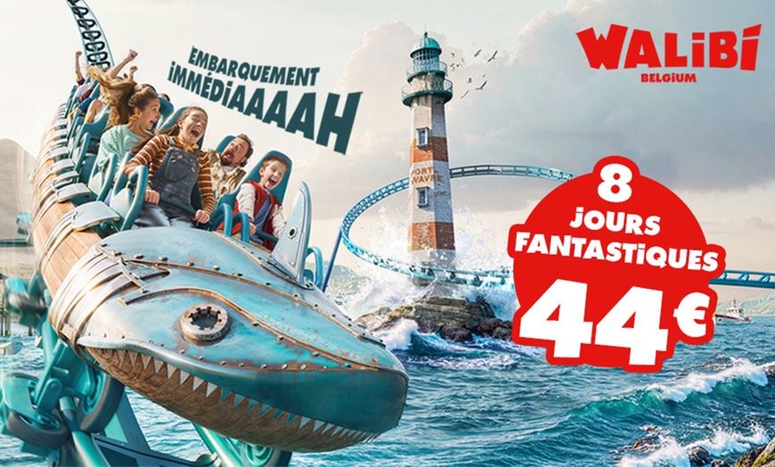 Image 1: Passez une journée magique à Walibi Belgium en septembre