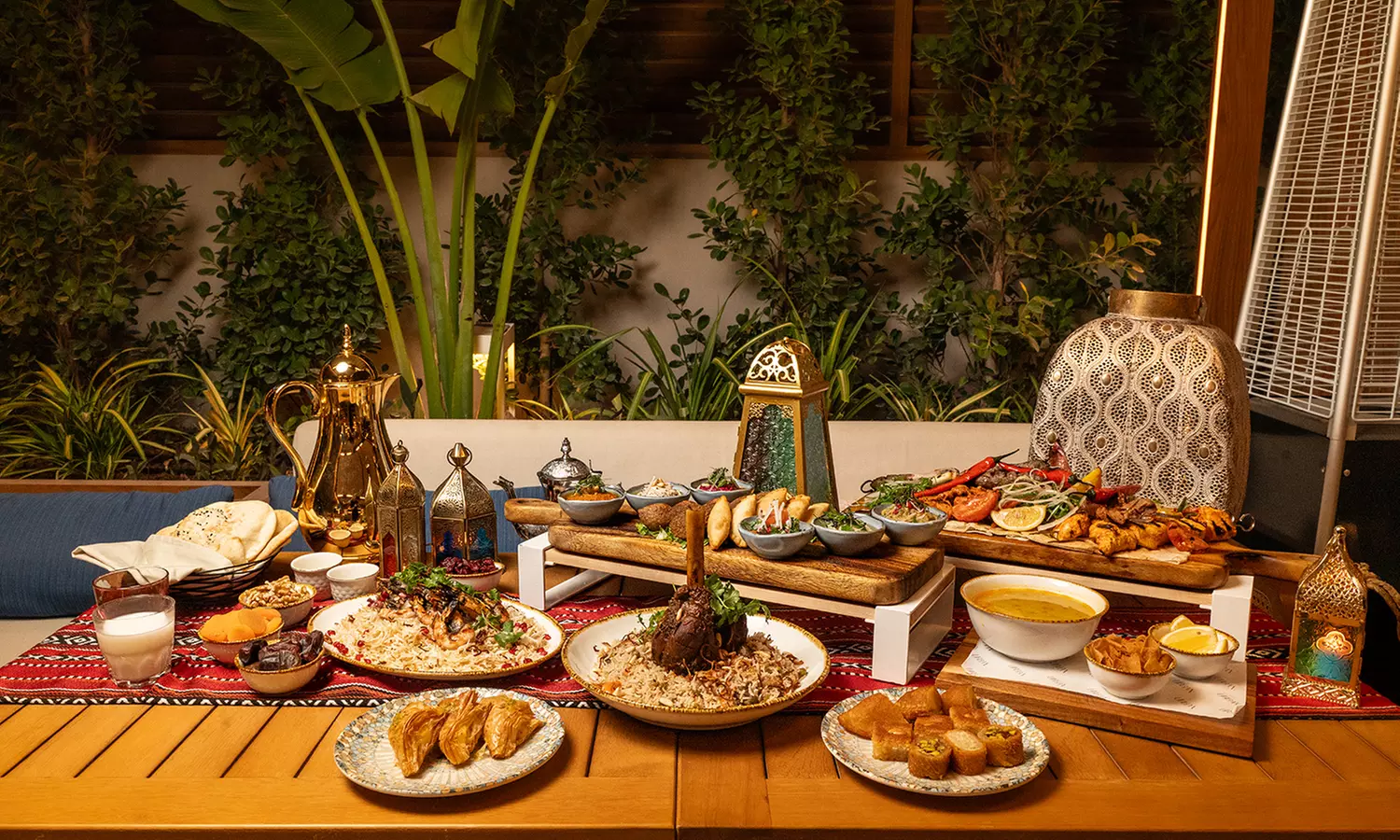 Enjoy Family-Style Ramadan Iftar Buffet with Beverages for 1 Child or 1, 2 or 4 Adults (Up to 28% Off) - Primary Image