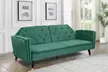 Malmo Plush Velvet Sofa Bed - Image 3