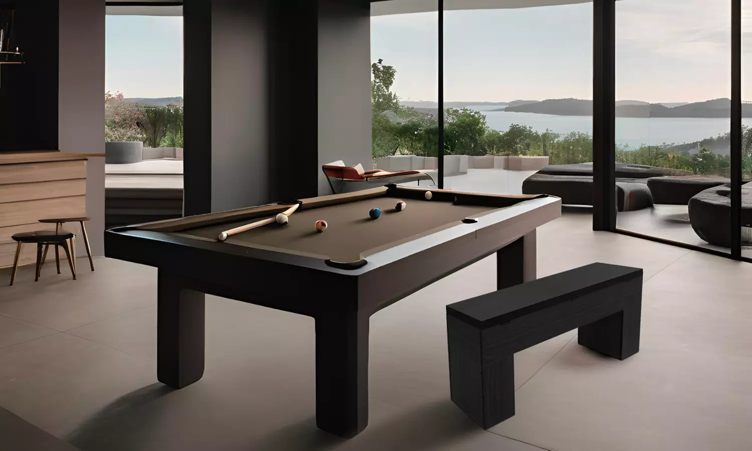 Accessoires et mobilier de billiard