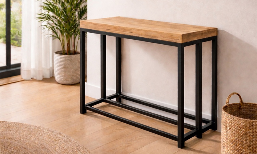 Image 2: Table extensible effet bois, Kocoon