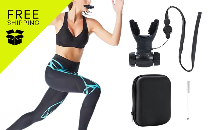 Image 1: Breathing Exercise Device