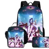 Image 6: KPop Demon Hunters Inspired Backpack Set 