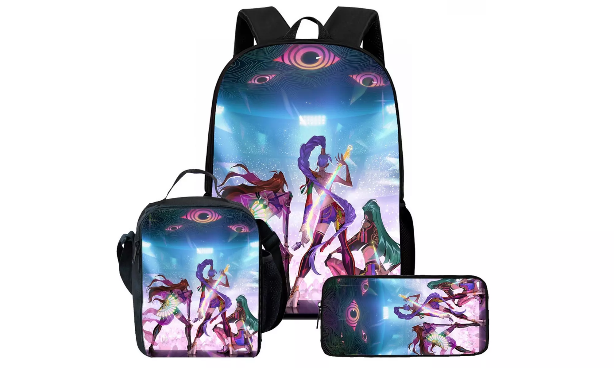 KPop Demon Hunters Inspired Backpack Set