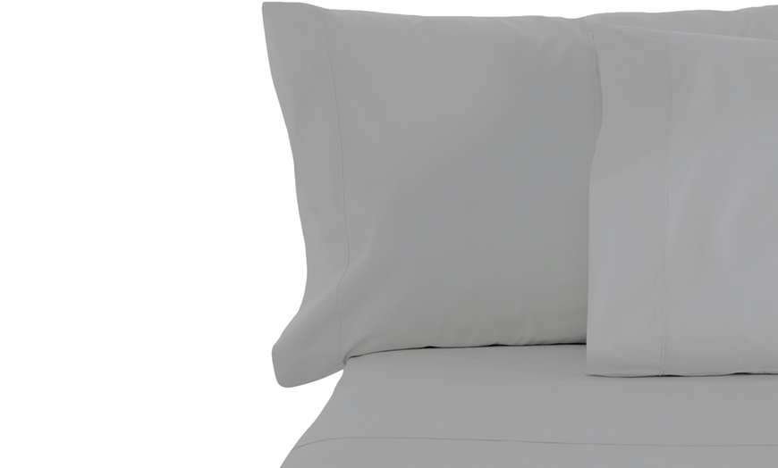Image 2: 6 PIECE EGYPTIAN COTTON FEEL NICE SHEETS 1800 SERIES DEEP POCKETS 4 PILLOWCASES