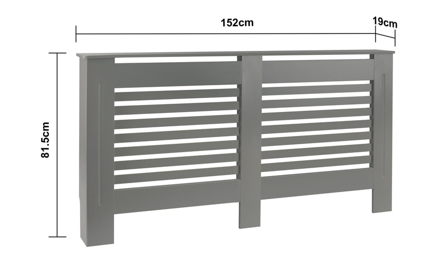 Image 14: Contemporary Wooden Radiator Cover - Child and Pet Safe