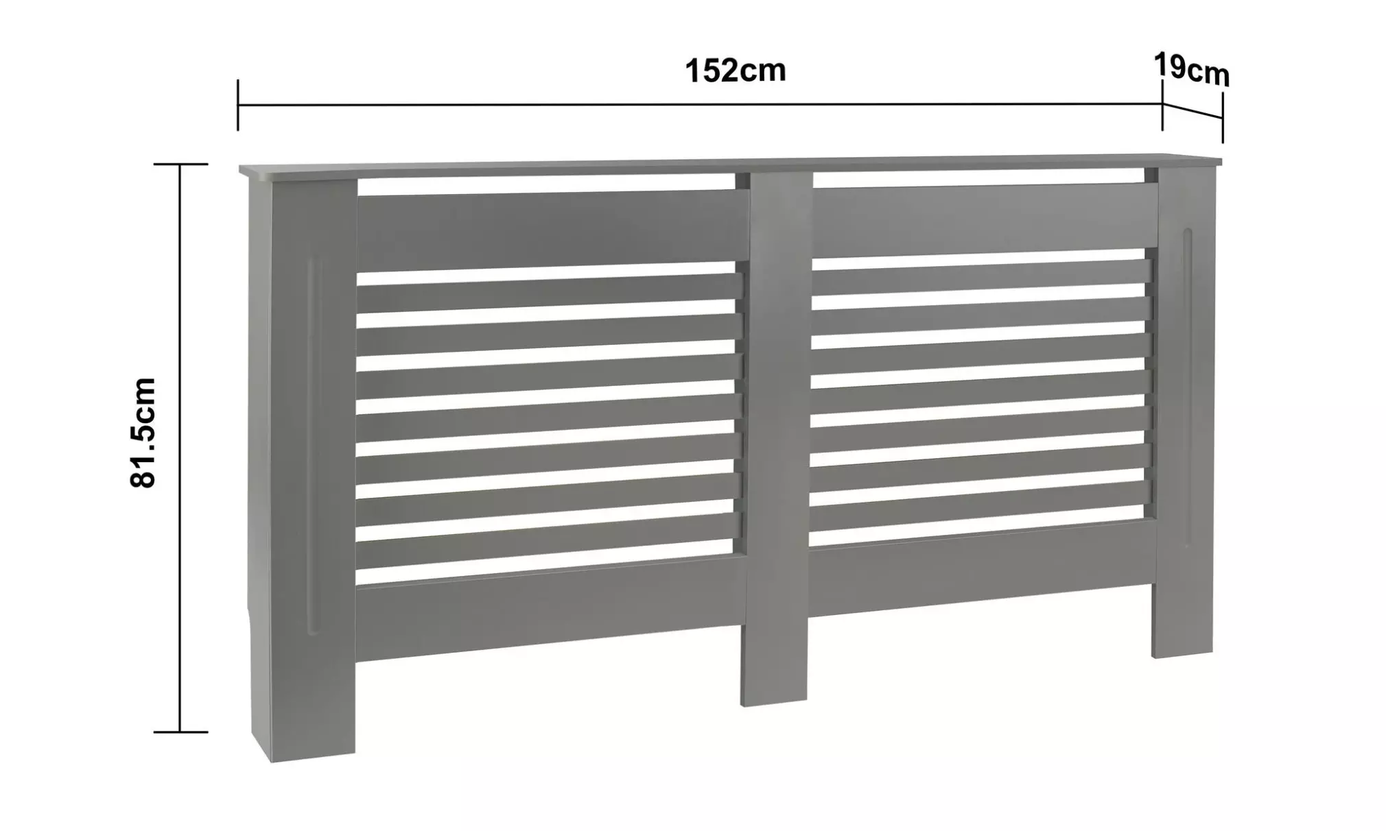 Contemporary Wooden Radiator Cover - Child and Pet Safe