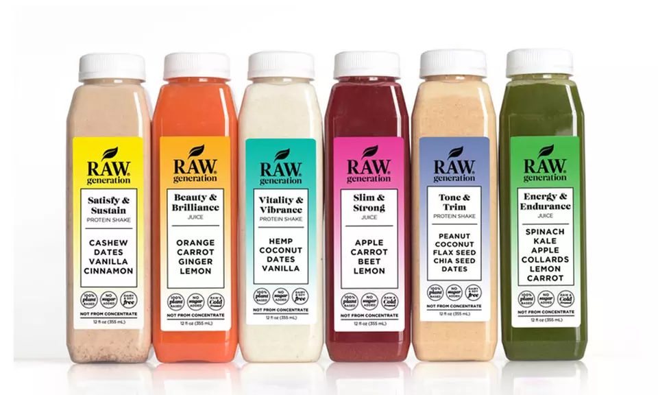 Three-, Five-, or Seven-Day Protein Cleanse from Raw Generation (65% Off) - Primary Image